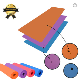 Tapete Yoga Mat Colchonete Tatame 1,70mx55cmx5mm Promoção Atacado Pequenos Defeitos em Oferta na Shopee