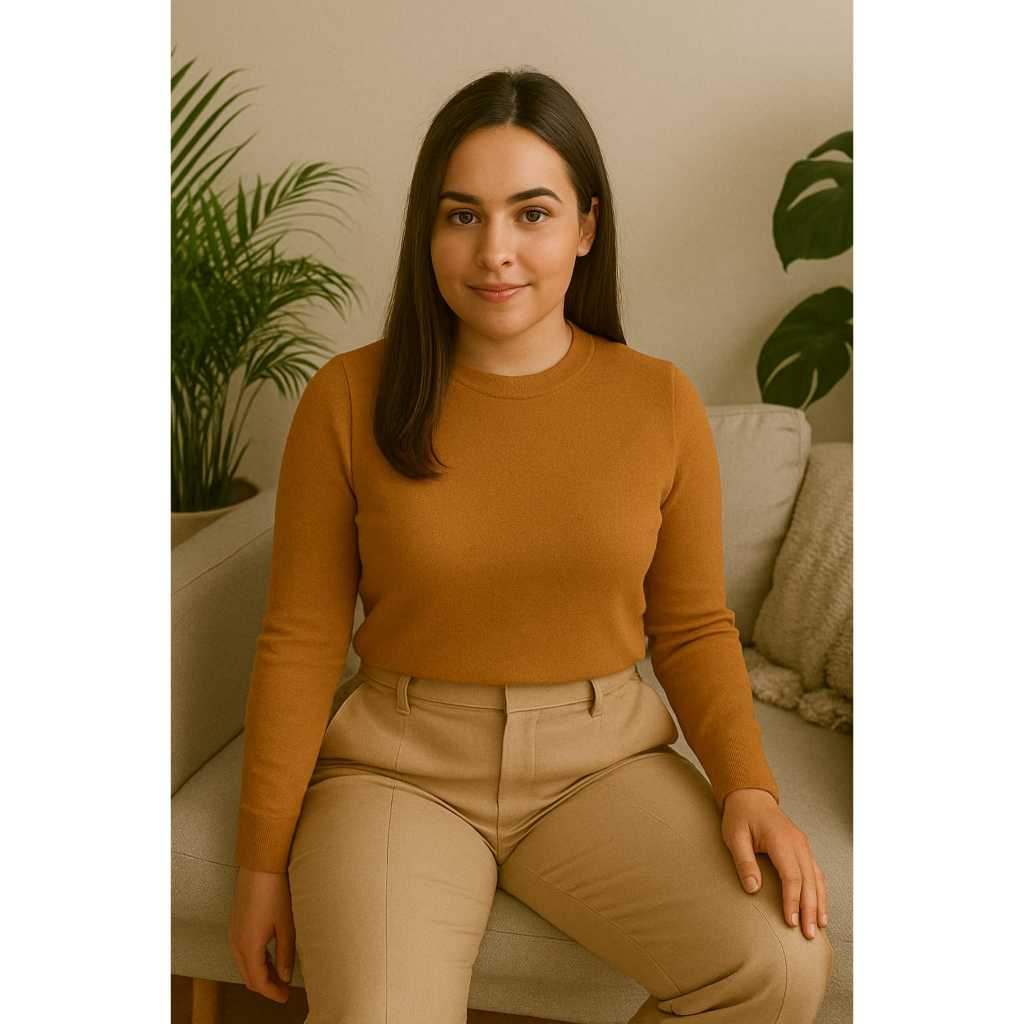 Blusa Manga Longa Gola Careca Básica Visco Lycra