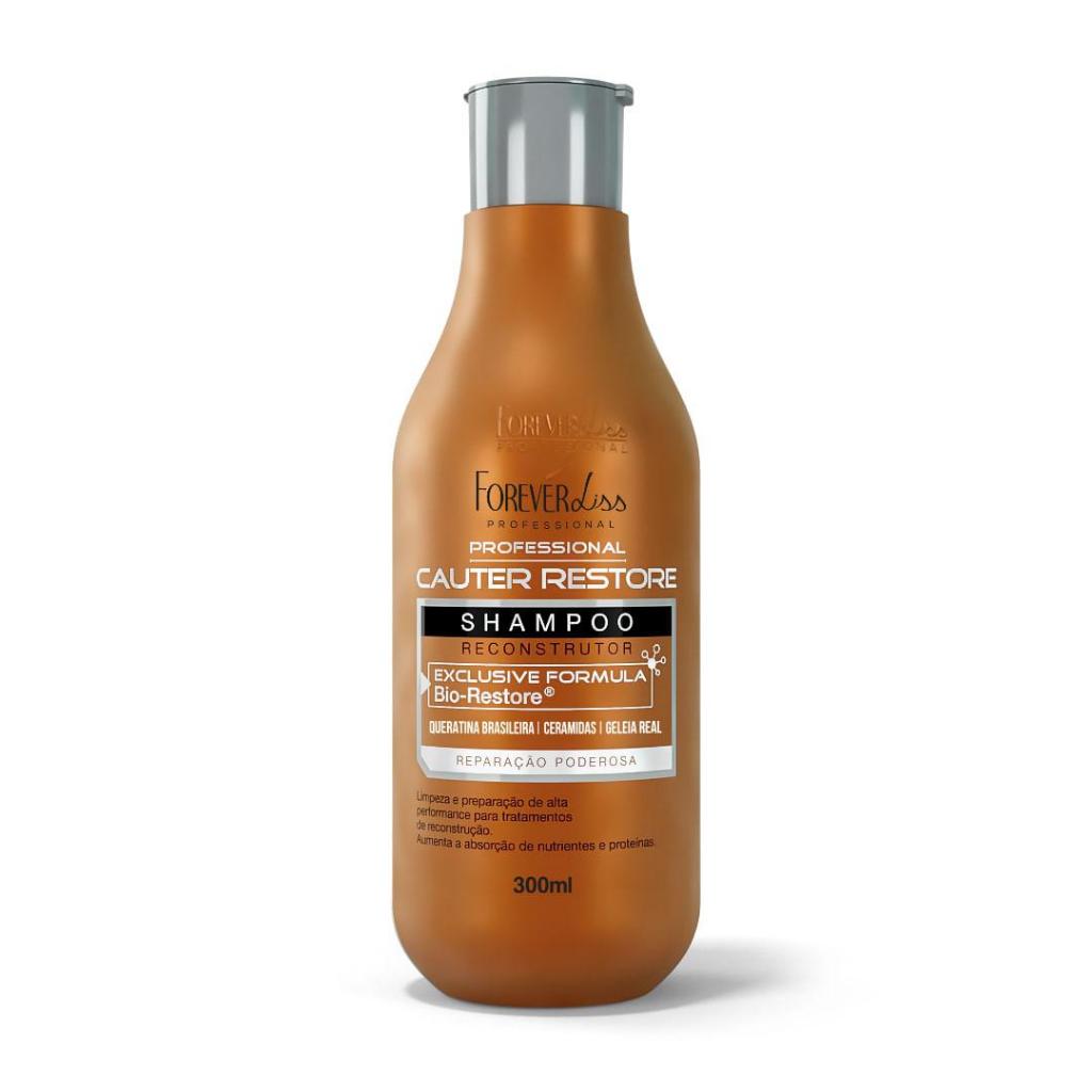 Shampoo Cauterização Cauter Restore Forever Liss 300ml - Beauty