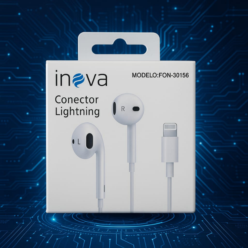 Fone de Ouvido para iPhone e iPad com Microfone - Compatível com iPhone 7,8,X,11,12,13 e 14 Pro Max em Oferta na Shopee