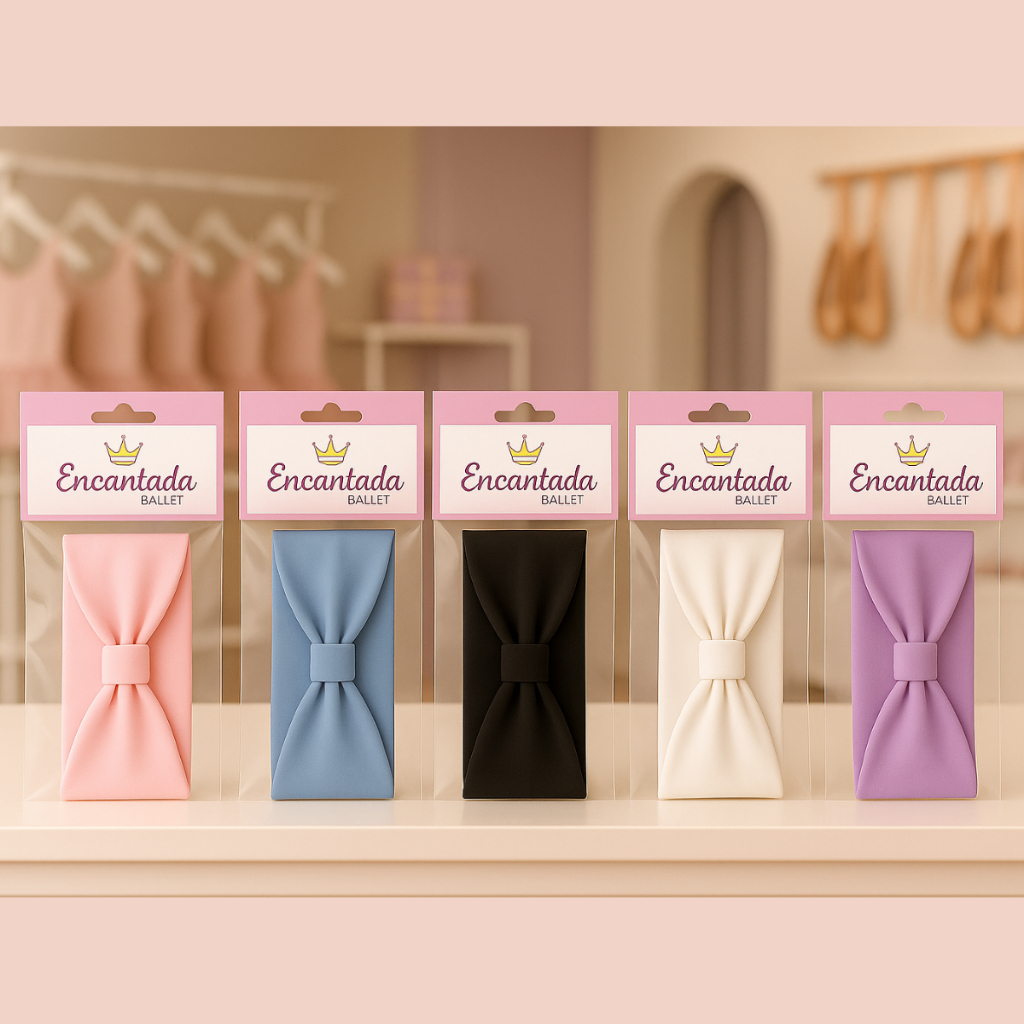 Faixa de Ballet Bale Dança para Cabeça Rosa, Preto, Branco, Azul Claro e Lilás Infantil e Juvenil em Oferta na Shopee