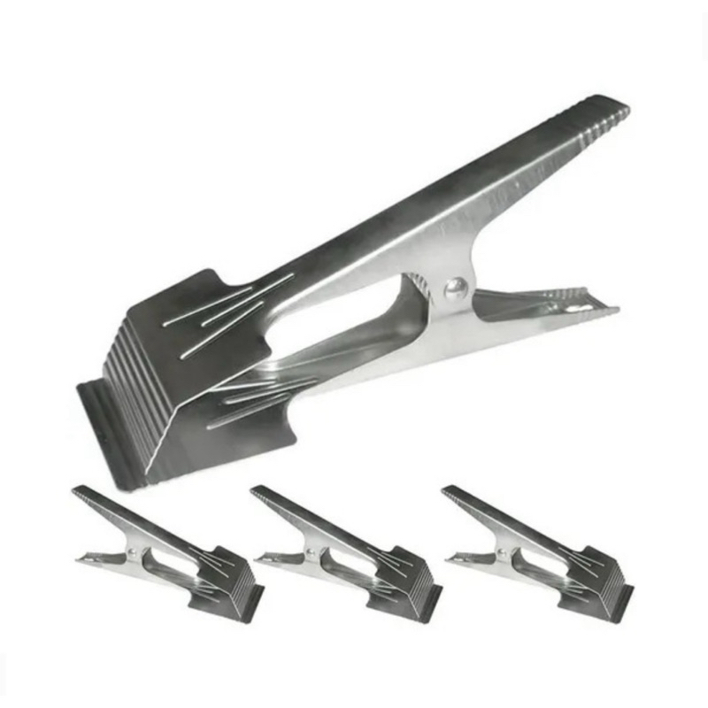 Prendedor Tecido Para Enfesto Corte Têxtil Confecção-23 cm MD GRAMPO CL1