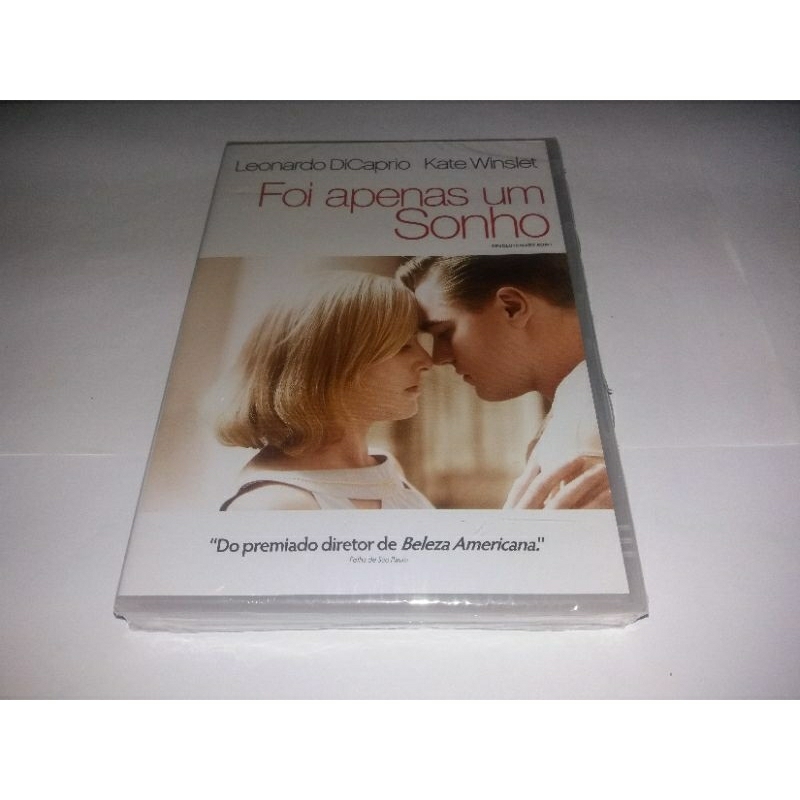 Dvd - Foi Apenas um Sonho - 2008 - Leonardo DiCaprio - Kate Winslet - Dublado - Lacrado