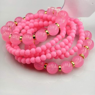 Pulseira de bolas contas Kit 6 Peças bracelete mulheres Pulseira feminina personalizido fashion