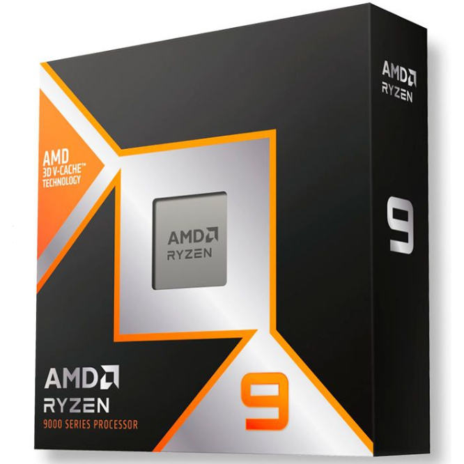 Processador AMD Ryzen 9 9950X3D, 16-Core, 32-Threads, 4.3GHz (5.7GHz Turbo), Cache 144MB, AM5