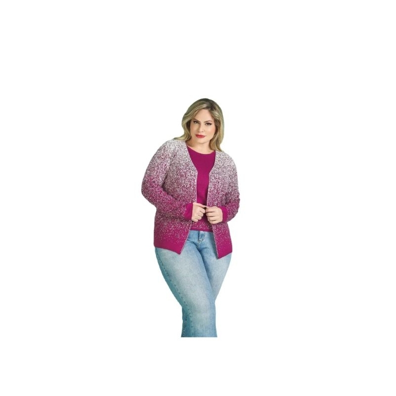 Twinset Trico Plus Size Casaco feminino Plus Size Sobretudo Plus ref.52169