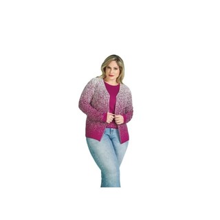 Twinset Trico Plus Size Casaco feminino Plus Size Sobretudo Plus ref.52169