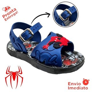 Sandalia BABY Menino Personagens Super Herói Leve Regulagem Promoção em Oferta na Shopee
