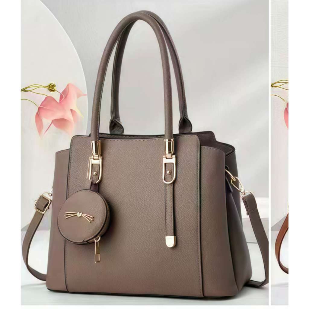 Bolsa feminina prática de grande capacidade de mão Moda Bolsa mãe transfronteiriça Bolsa mãe Casual de um ombroo — imagem 2 de 2