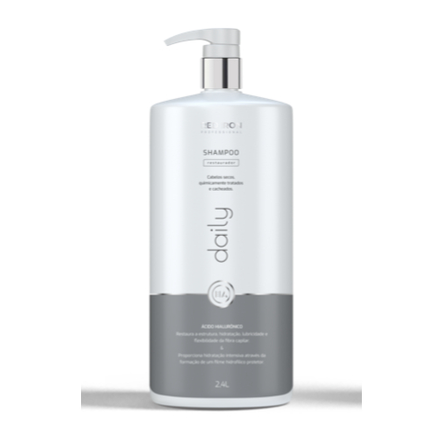 RED IRON DAILY SHAMPOO RESTAURADOR 2,4 L - SHAMPOO PARA CABELOS RESSECADOS E EXTREMAMENTE RESSECADOS