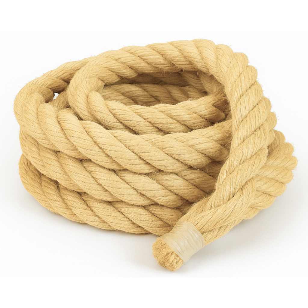 Corda De Sisal Natural 38mm 1mt Naval Artesanato Decoração