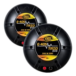 Kit 2 Driver Eros E405 Trio EVO Preto 200w 8 Ohms Profissional E-405 Fenolico 2 polegadas E 405