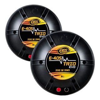 Kit 2 Driver Eros E405 Trio EVO Preto 200w 8 Ohms Profissional E-405 Fenolico 2 polegadas E 405 em Oferta na Shopee