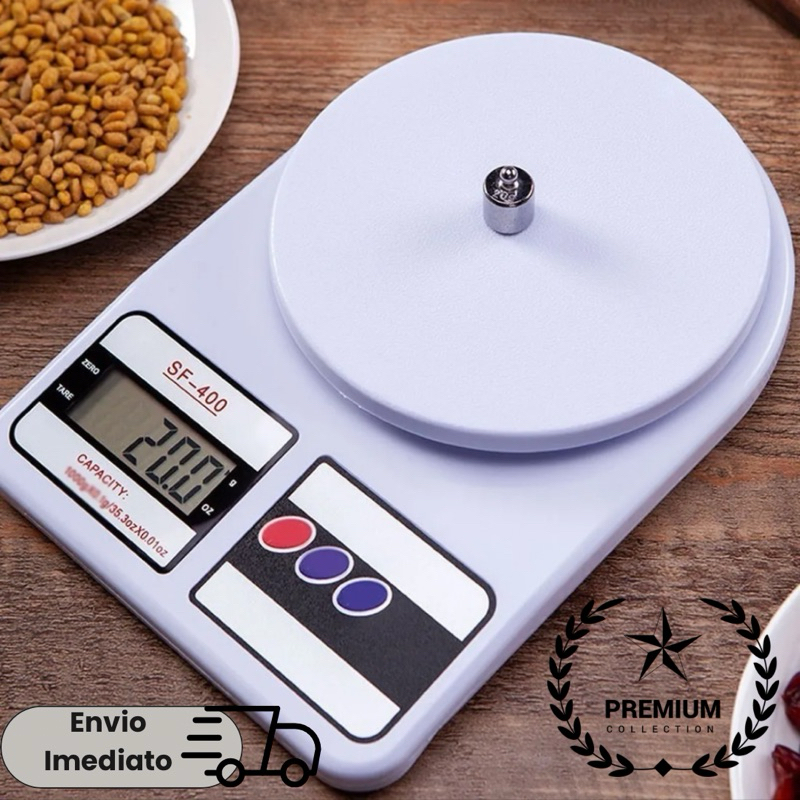 Balança Pequena Digital De Precisão 1g Ate 10kg. Balanca digital pequena. Pesar Alimentos. Mini Balança.