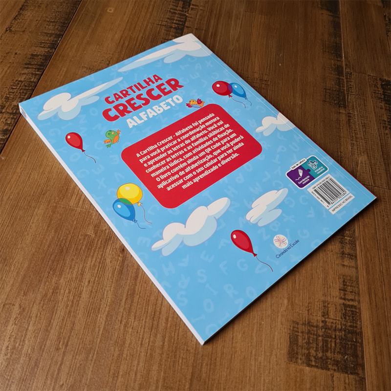 Livro Cartilha Crescer | Alfabeto · foto 2
