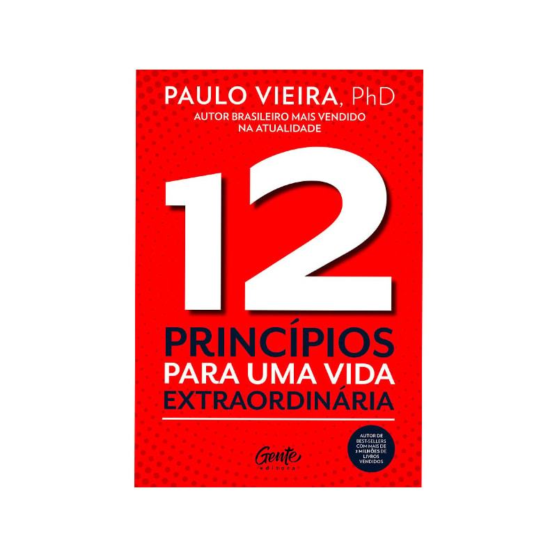 12 Princípios Para uma Vida Extraordinária Paulo Vieira em Oferta na Shopee