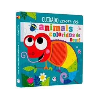 Livro Cuidado Com os Animais Coloridos de Deus! em Oferta na Shopee