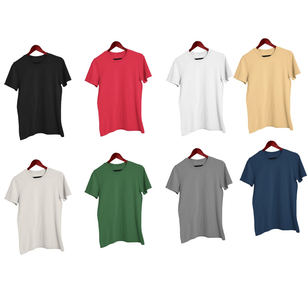Camiseta Básica 100% Algodão Camisa Masculina Preta Premium Casual
