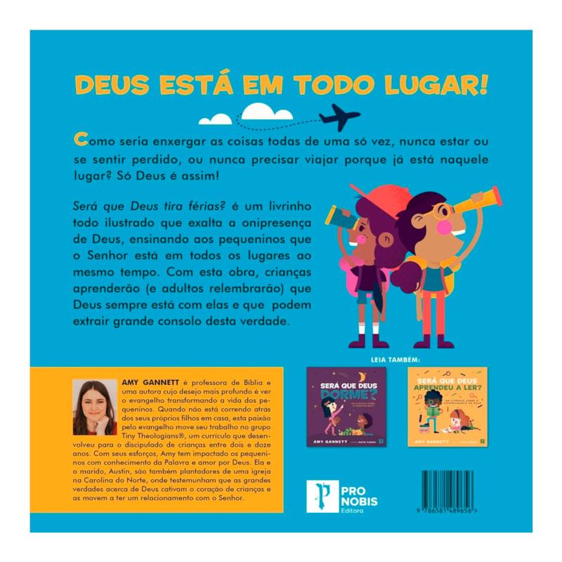 Livro Será Que Deus Tira Férias? | Amy Cannett · foto 2