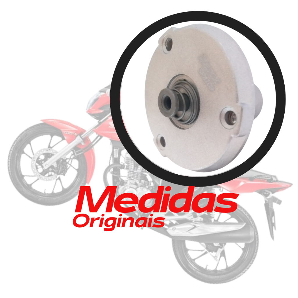 Rotor Filtro Bomba Óleo Titan 160 Bros 160 16 17 18 19 20 21 — imagem 2 de 2