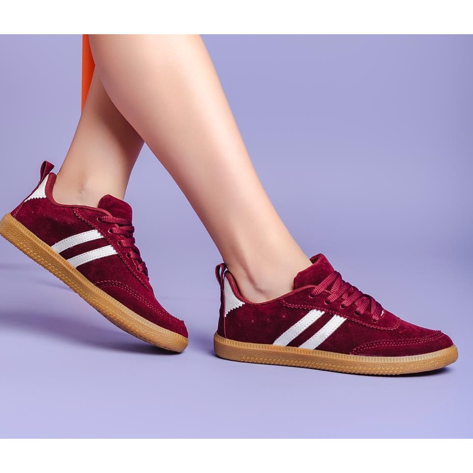 Tênis Kauzze Feminino Casual Sola Reta fit Leve Macio Confortável Musculação