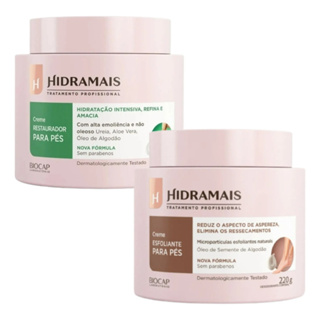 Kit Restaurador + Esfoliante De Pés Hidratação Com Óleo De Algodão em Oferta na Shopee