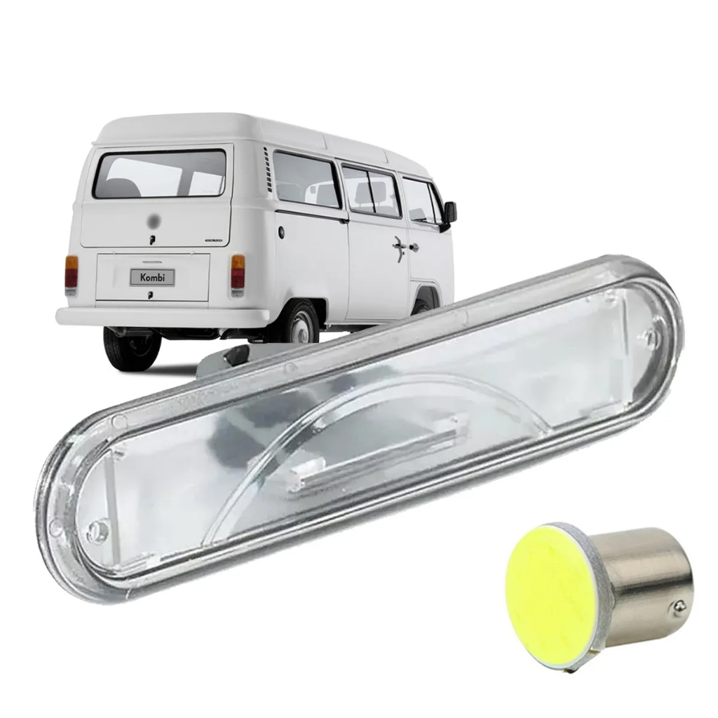 Lanterna Placa Kombi 1998 1999 2000 a 2013 2014 com Soquete em Oferta na Shopee