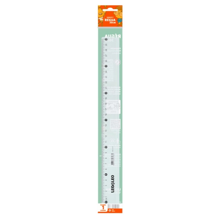 ✏️ Régua Escolar 30cm - Leo&Leo 🧡 / LEONORA / MATERIAL ESCOLAR