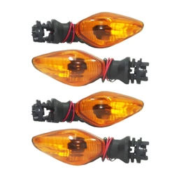 Pisca TITAN Fan125 150 160 Start Cargo 2014 em diante Com Chicote e Coxim Dianteiro Traseiro Ambar Unitário Par kit