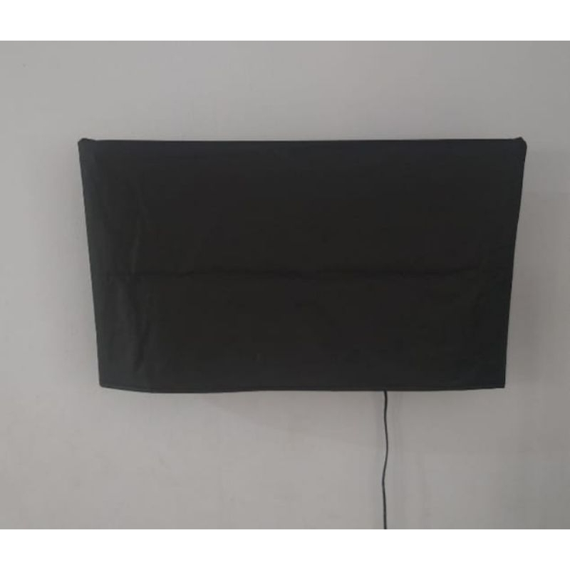 Capa de TV Televisão Protetora Corino Impermeável Preto