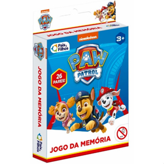 Jogo Da Memória Infantil Patrulha Canina Com 27 Pares De Cartas Pais e Filhos em Oferta na Shopee