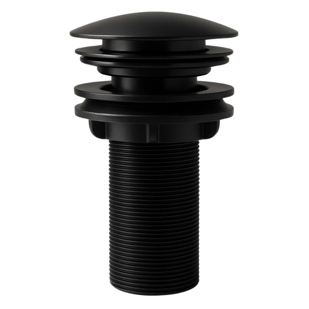 Válvula Click 7/8 Inteligente para Cuba Lavatório Pia Banheiro ABS Preto ou Cromado em Oferta na Shopee