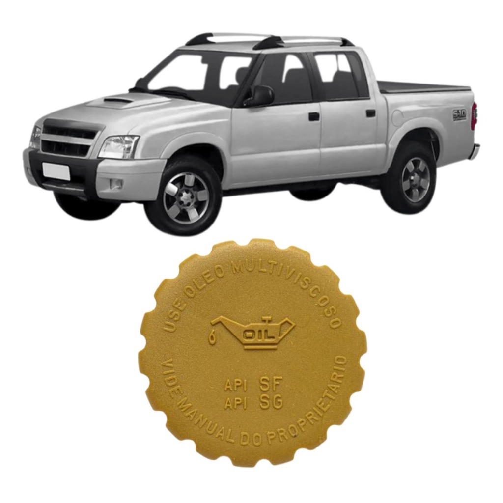 Tampa S10 Óleo Motor 1995 1996 1997 1998 1999 2000 Até 2011 em Oferta na Shopee