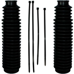 Sanfona coifa bengala 21 dentes NXR125 NXR150 NXR160 Bros XRE190 DT180 DT200 com braçadeira 280mm
