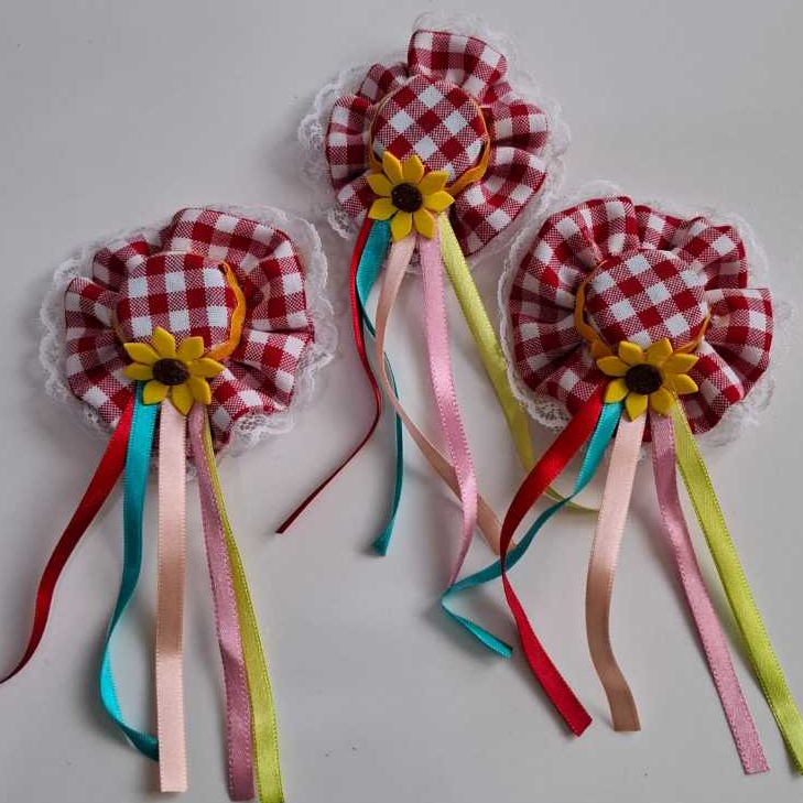 5 Unidades Chapéu Junino Pet - Chapéu de palha - Mini chapéu junino palha - acessório gato cachorro em Oferta na Shopee