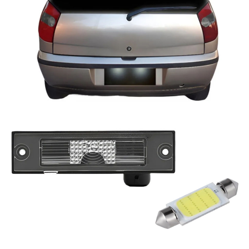 Lanterna de Placa Palio 1996 1997 1998 1999 2000 em Oferta na Shopee