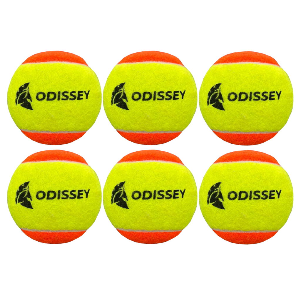 Bola Beach Tennis Profissional Kit 6 Unidades Bolinhas Praia