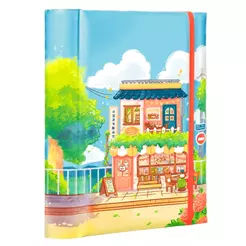 Livro Meu Plano Perfeito Florescer | Capa Almofadada Espiral Oculto Dorama