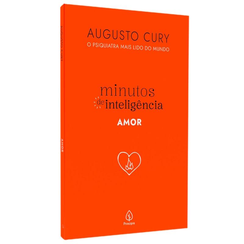 Livro Minutos de Inteligência | Amor | Augusto Cury em Oferta na Shopee
