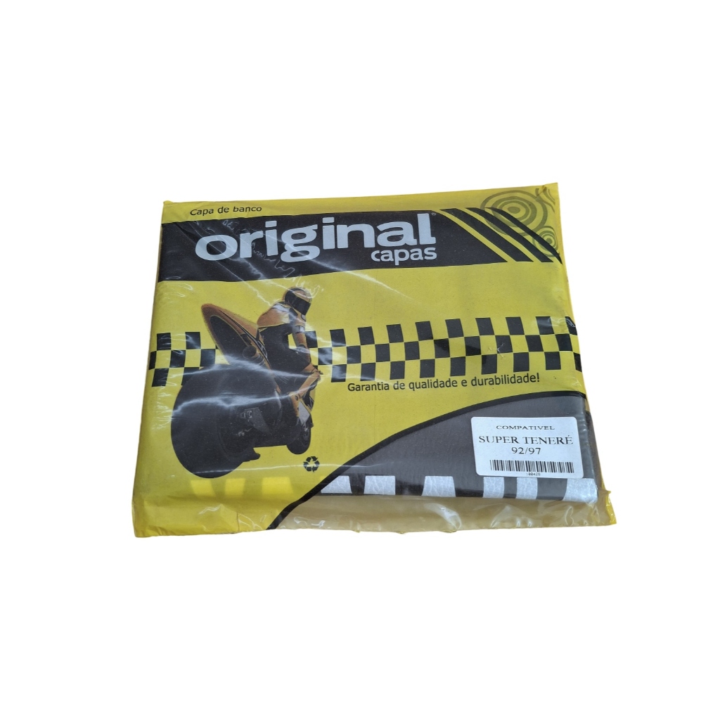 Capa Banco Assento Preto Compátivel Super Teneré 92 Até 97