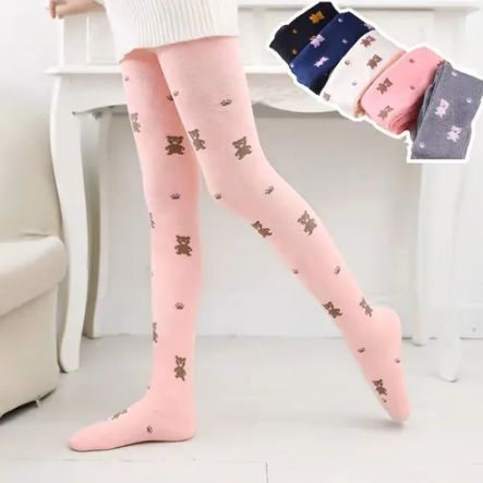 KIT 02 e 03un Meia Calça Infantil Diversas Estampas Super Confortável Lindas