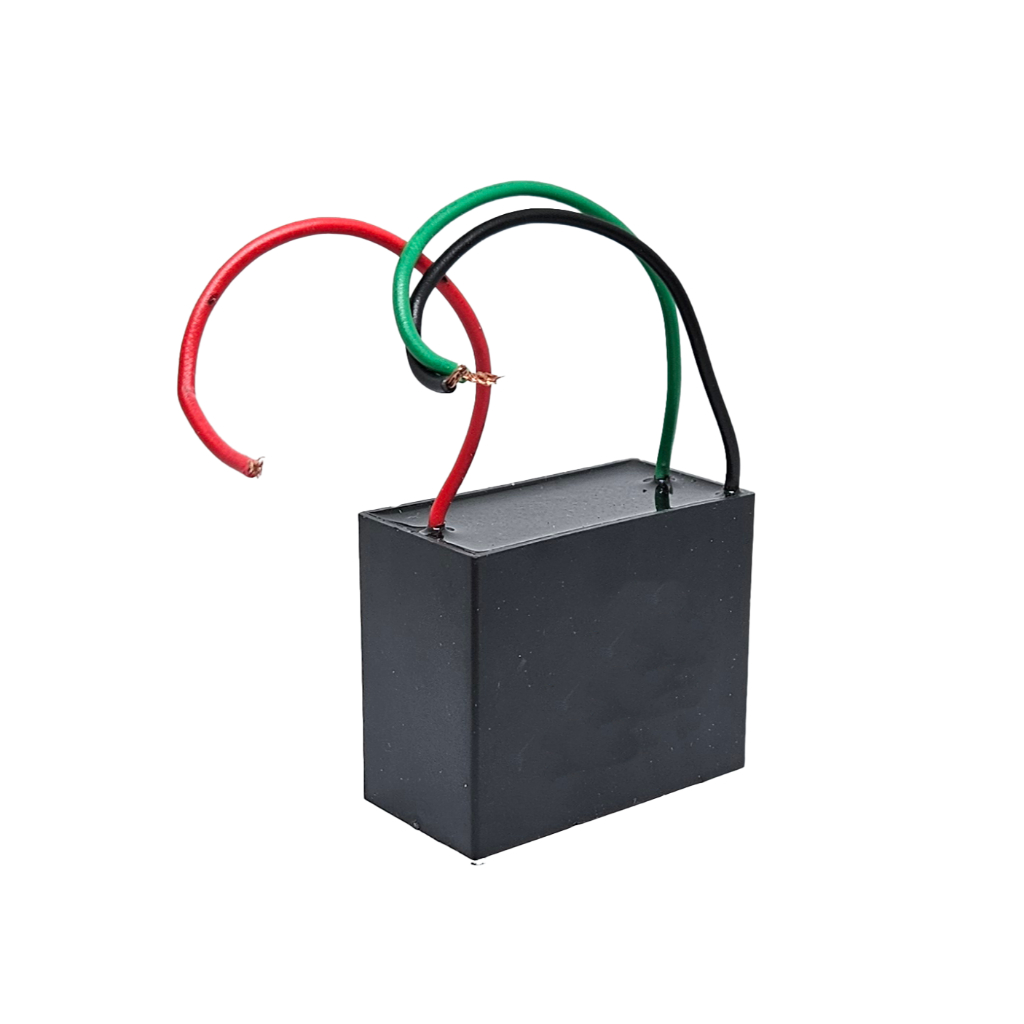 CAPACITOR POLIPROPILENO DUPLO 450VAC 3 FIOS P/ VENTILADOR EXAUSTOR MOTOR - ESCOLHA O UF em Oferta na Shopee