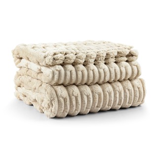 Cobertor Queen Luxo 320gr m² Grosso Aveludado Fluffy 2,40m x 2,20m