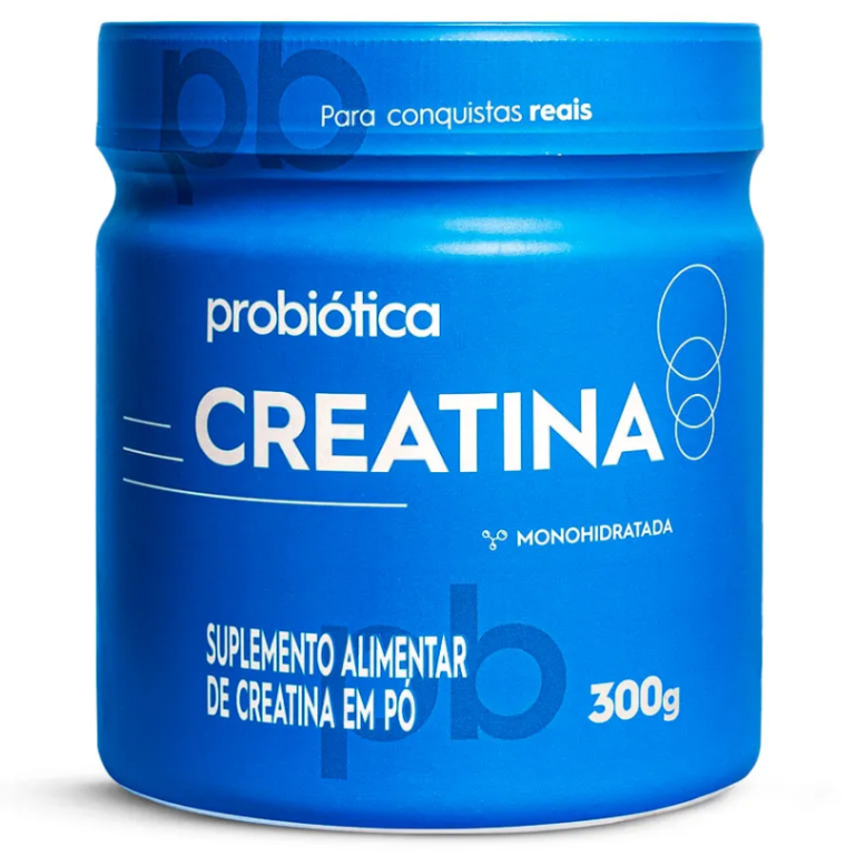 Creatina 300g - Probiótica Creatine Monohidratada 100% Pura