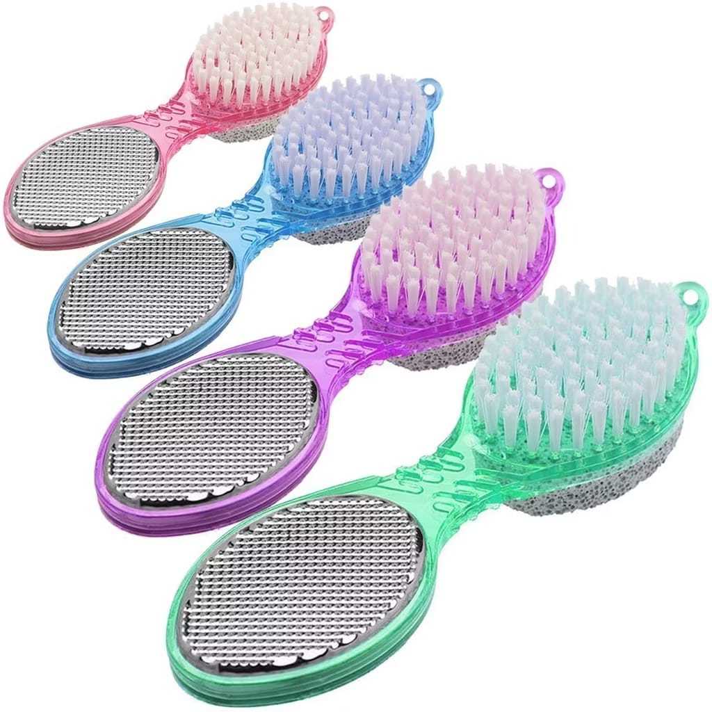 Lixador de Pé Lixa Pedra Pomes Esfoliador Tira Calos Pedicure Portátil em Oferta na Shopee