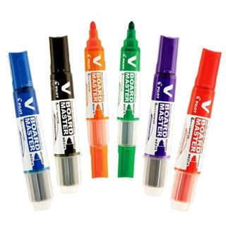 Kit 6 Pincel Quadro Branco Marcador Pilot Recarregável em Oferta na Shopee