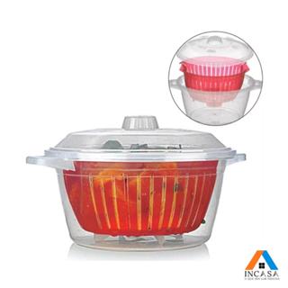 Legumix Panela para Microondas Cozimento de legumes à Vapor 2,6 L em Oferta na Shopee