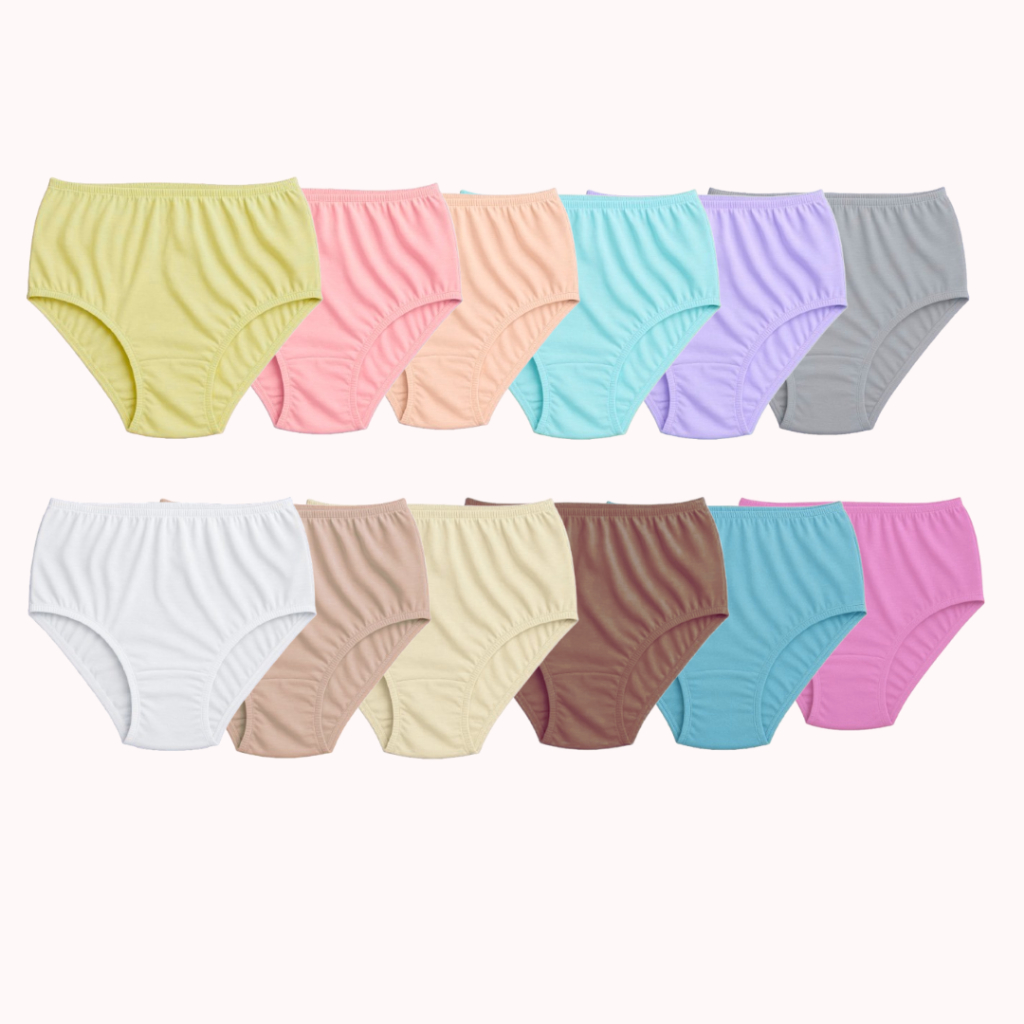 Kit 12 Calçolas Senhoras 100% Algodão Plus Size Femininas