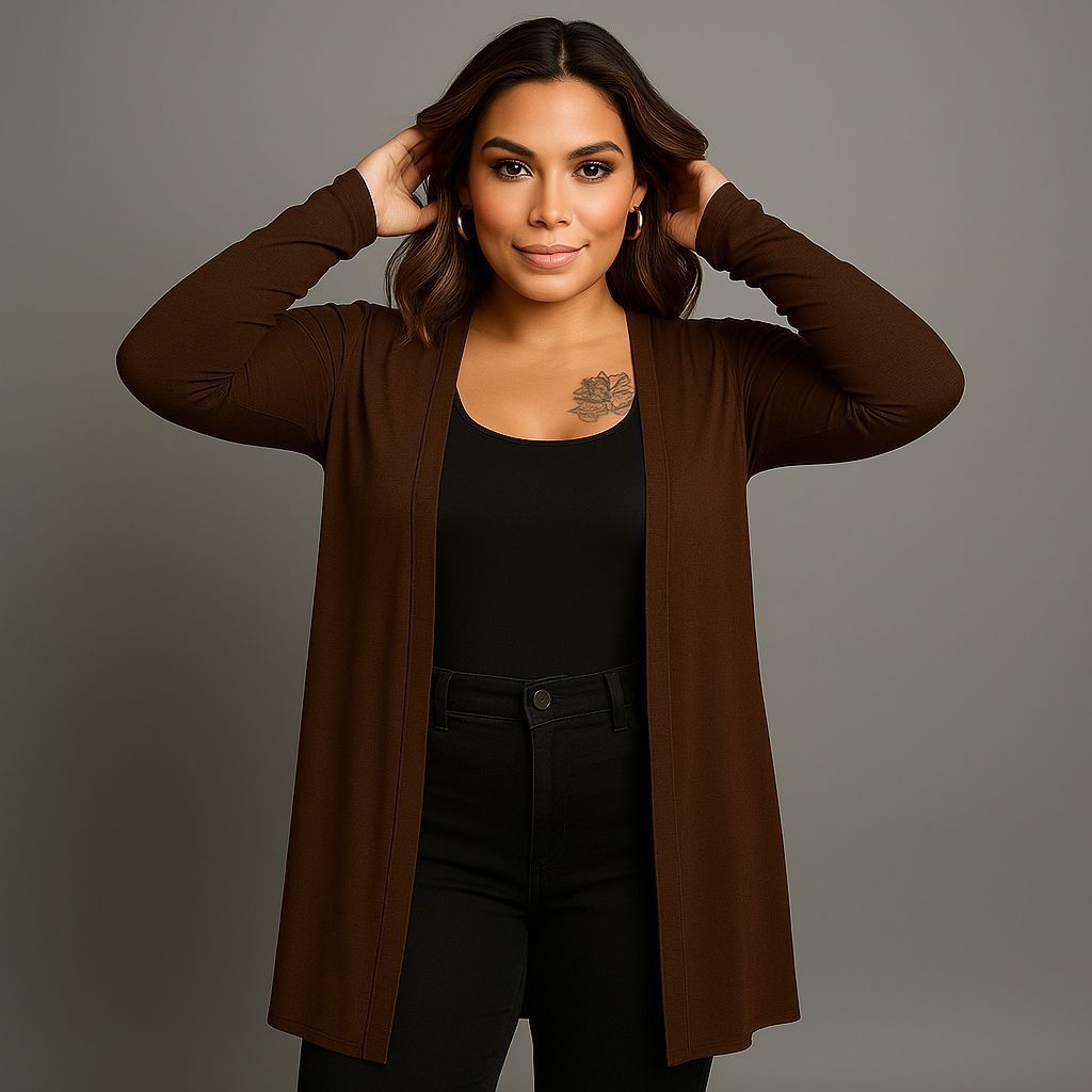 Kimono Feminino Preto - Comprar com Melhor Preço em Jaquetas, Casacos e Coletes