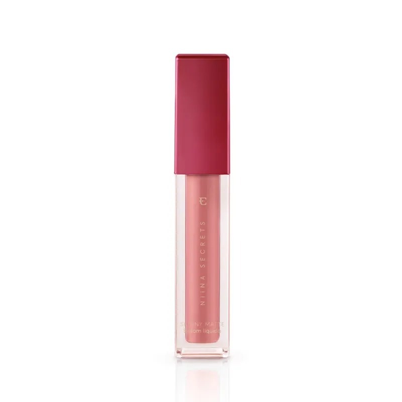 Batom Líquido Rose Gardênia Niina Secrets Skinny Matte 5ml Eudora Maquiagem Original